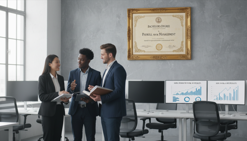 un bachelor en gestion de la paie et du social